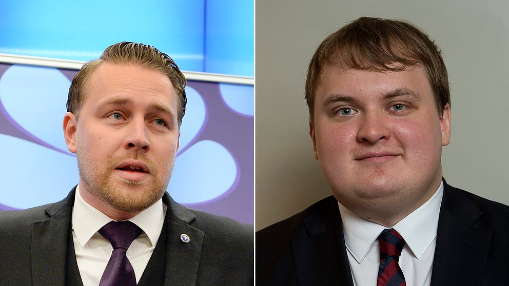 Mattias Karlsson (SD) och Pavel Gamov (SD).