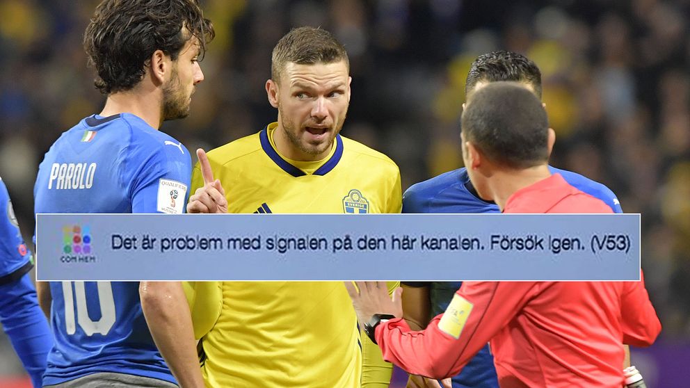 Det är just nu svart i rutan hos Comhems kunder.