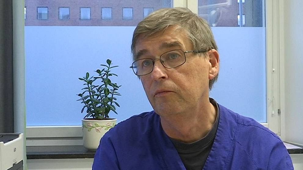 Överläkaren Gunnar Eckerdal.