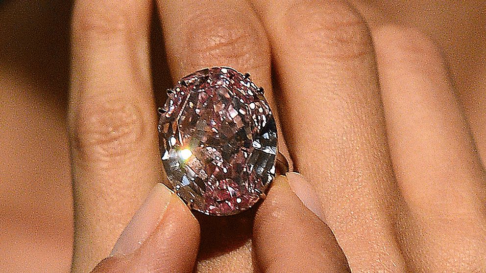 Diamanten Pink Star säljs idag – utropspris 60 miljoner dollar.