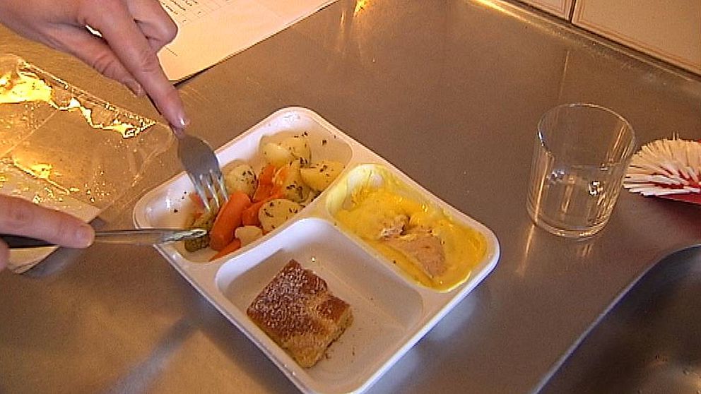 Vakuumförpackad mat till äldre i Eslövs kommun.