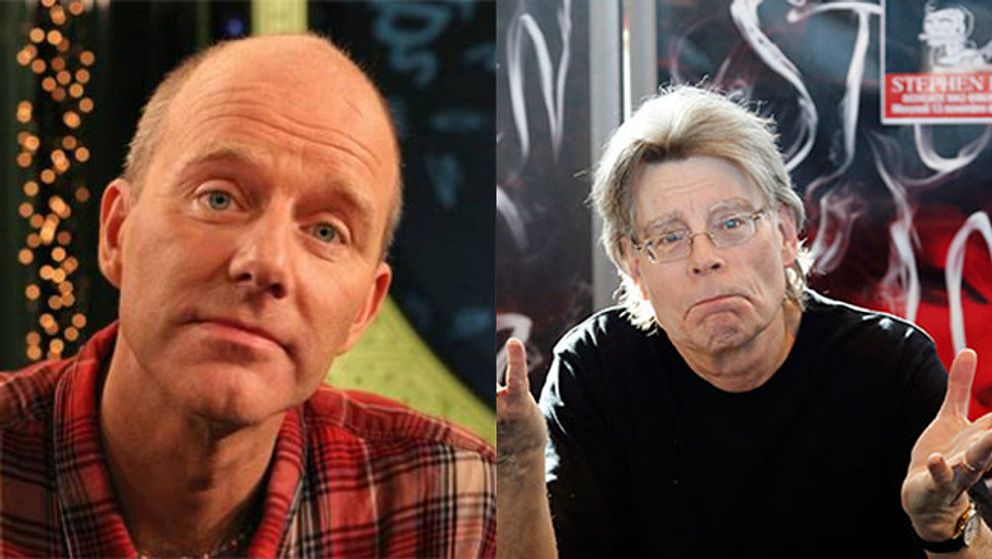 John Ajvide Lindqvist och Stephen King.