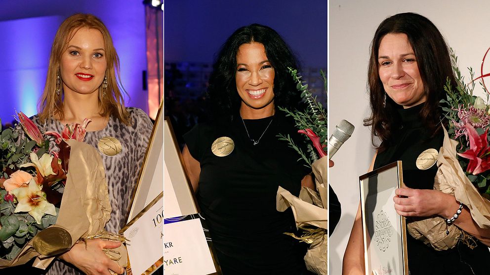 Emma Frans, Magda Gad och Åsa Erlandsson prisas på Stora Journalistprisets gala under torsdagskvällen.