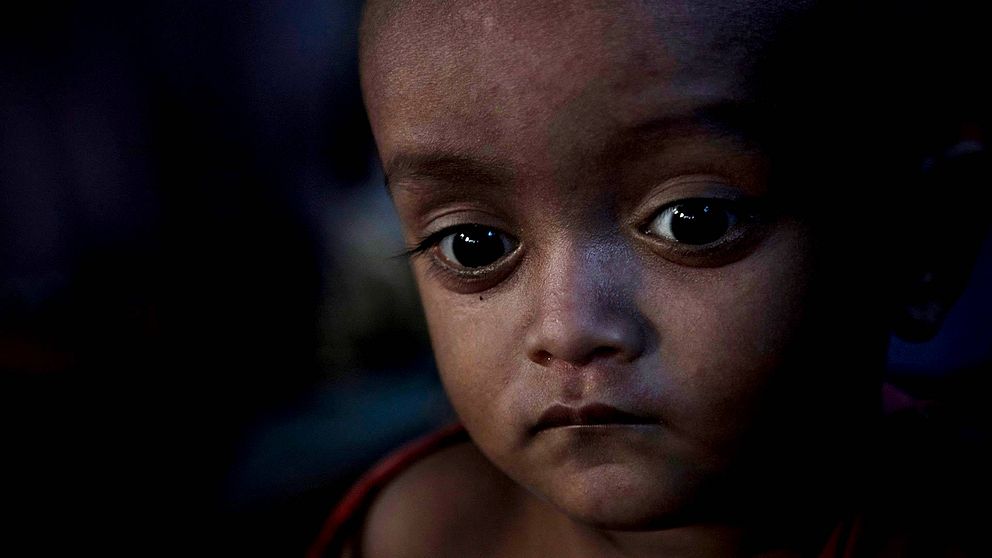 Ett Rohingya-barn från Burma blir ofta inte officiellt anmält som saknat.