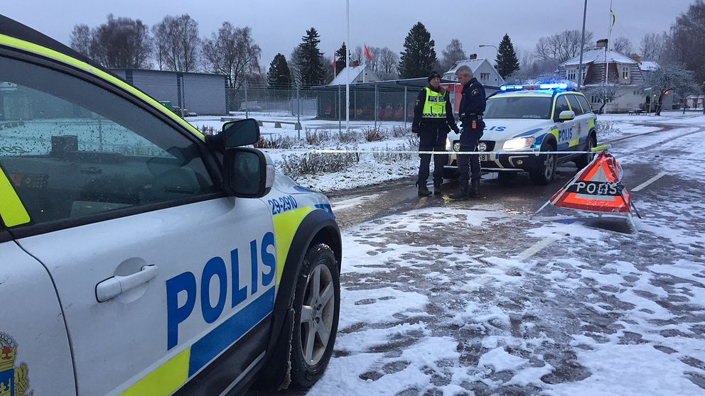 Polisinsatsen i Karlstad.