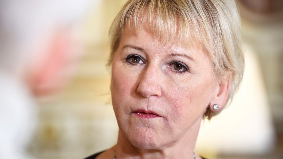 Utrikesminister Margot Wallström (S).