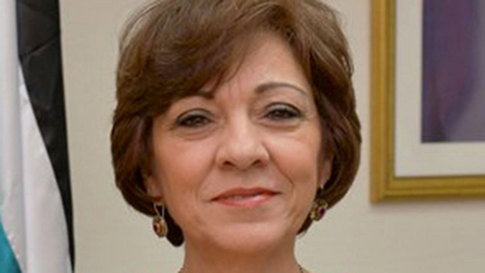 Palestinas Sverigeambassadör Hala Husni Fariz.