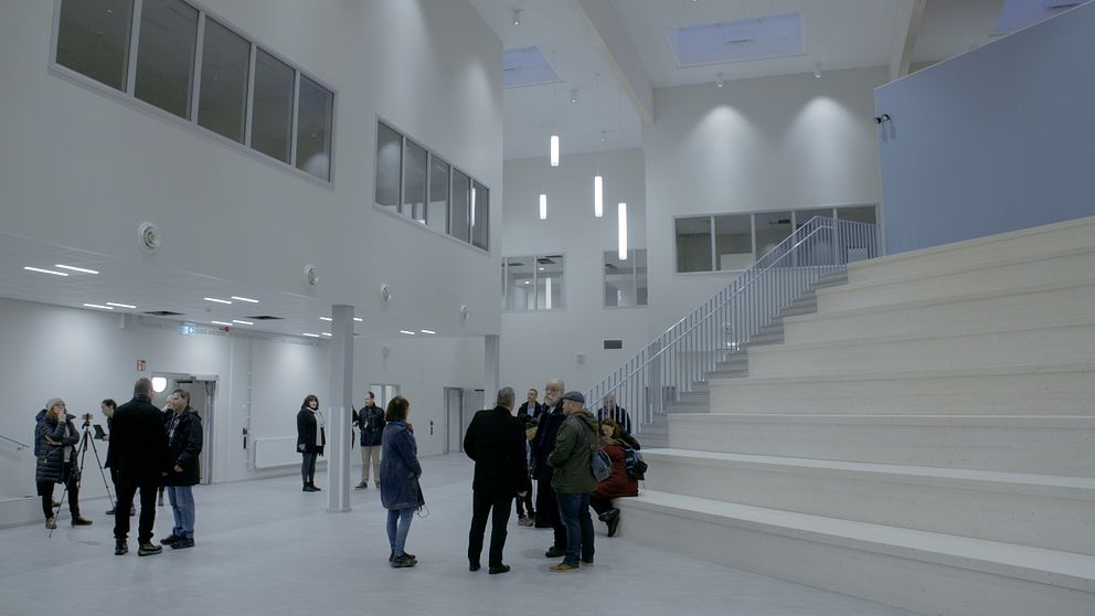 Ljust och stort på nya Kung Karls skola i Kungsör.