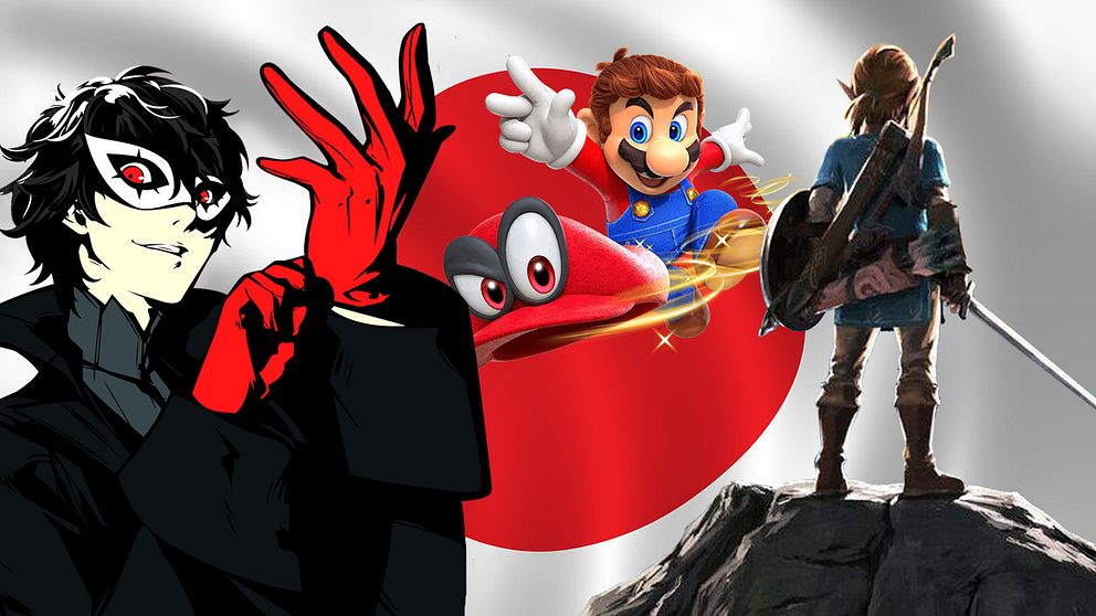 Persona 5, Super Mario Odyssey och Zelda är några av årets spelhöjdpunkter.