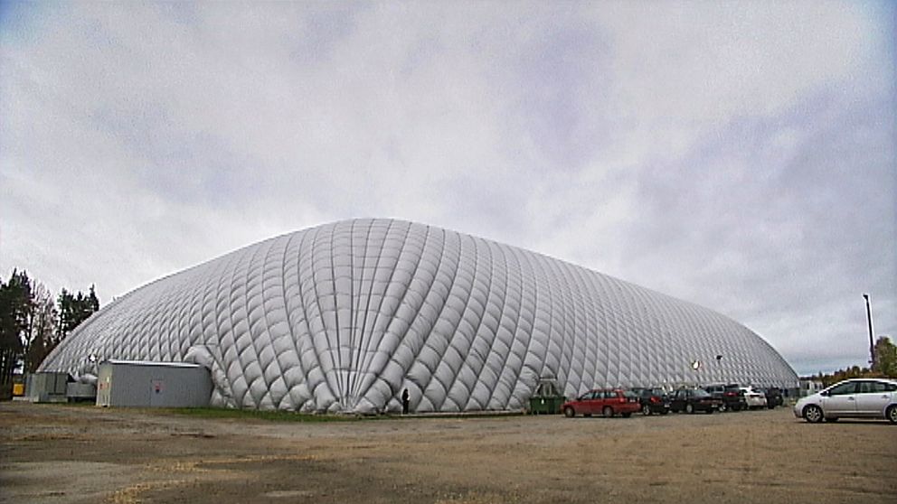 Fotbollstältet i Ljusdal.