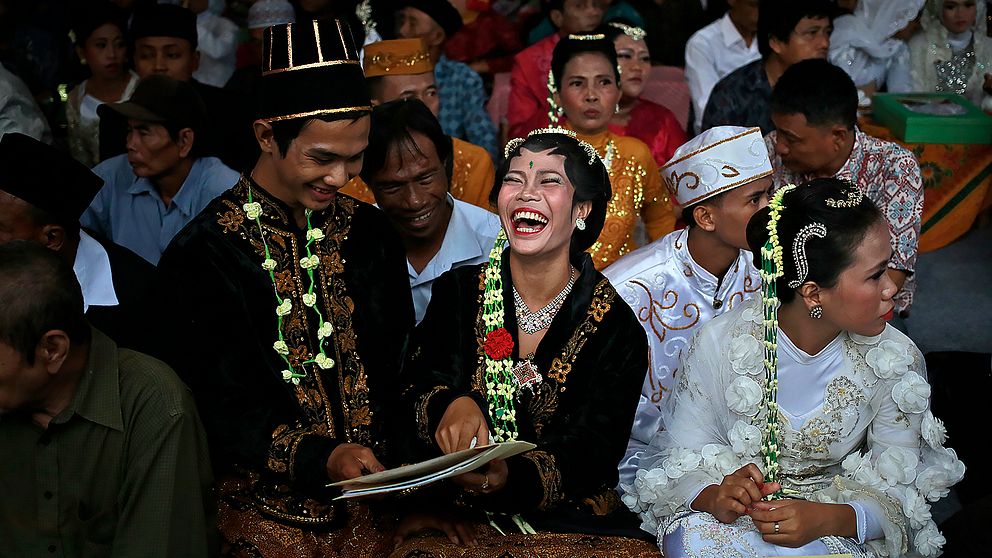 Bröllop i Jakarta, Indonesien