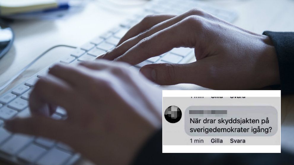En kommunanställd som arbetar med barn och unga undrade på Facebook ”när skyddsjakten på sverigedemokrater drar igång”.