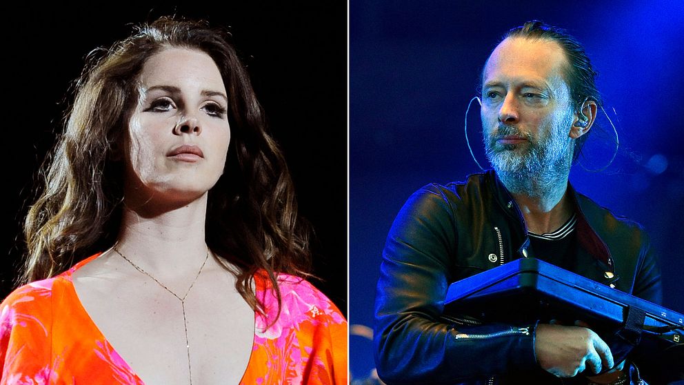 Lana Del Rey och Radioheads frontman Thom Yorke