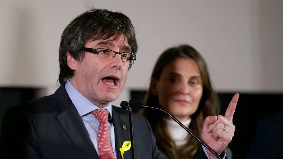 Kataloniens förre regionpresident Carles Puigdemont.