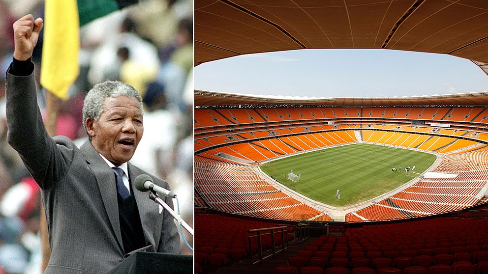 Många statsöverhuvuden väntas till minneshögtiden för Nelson Mandela på fotbollsstadion i Soweto den 10 december.