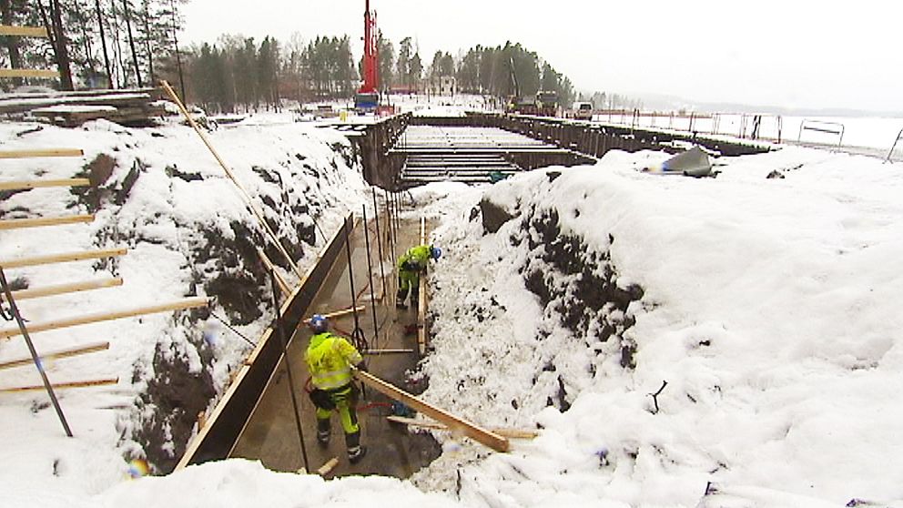 Dammbygget i Arvika är unikt i Sverige