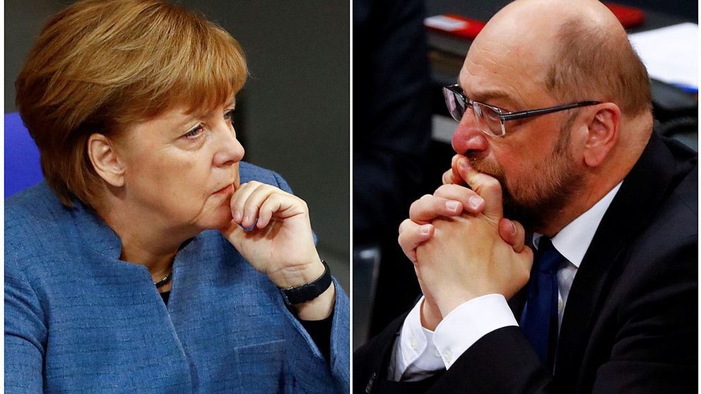 En ny koalitionsregering mellan Angela Merkels CDU och Martin Schulz Socialdemokrater kan få tummen upp eller ner vid den extra partikongressen.
