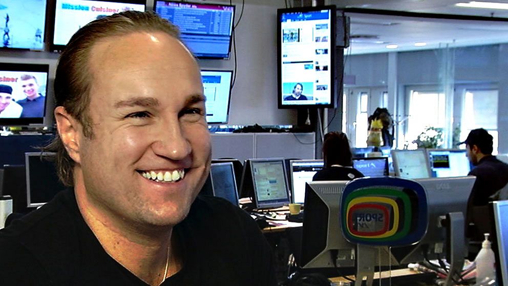 SVT Sport-profilen Chris Härenstam.
