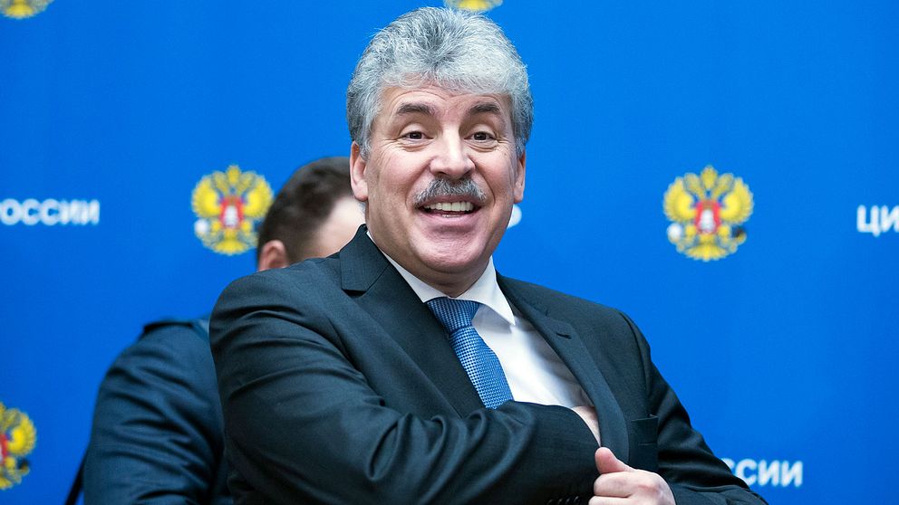 Pavel Grudinin.