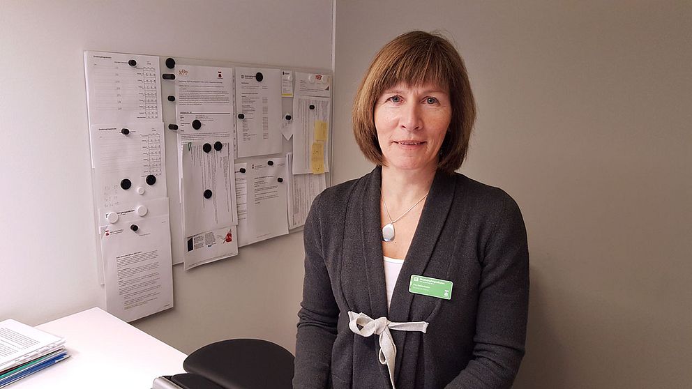 Porträtt på Drottninghögsskolans biträdande rektor Pia Hallenheim