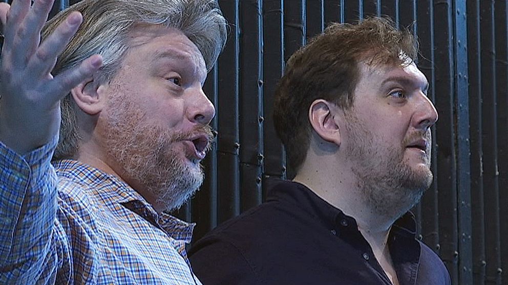 Anders Larsson och Anton Ljungqvist medverkar i Läderlappen på Wermland Opera.