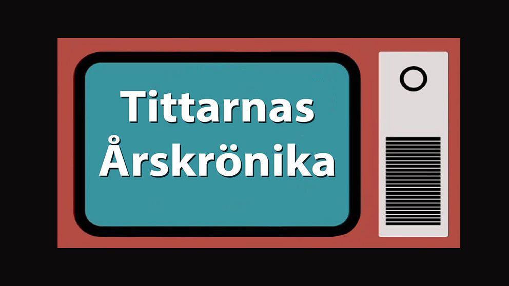 tv-ruta med texten Tittarnas Årskrönika