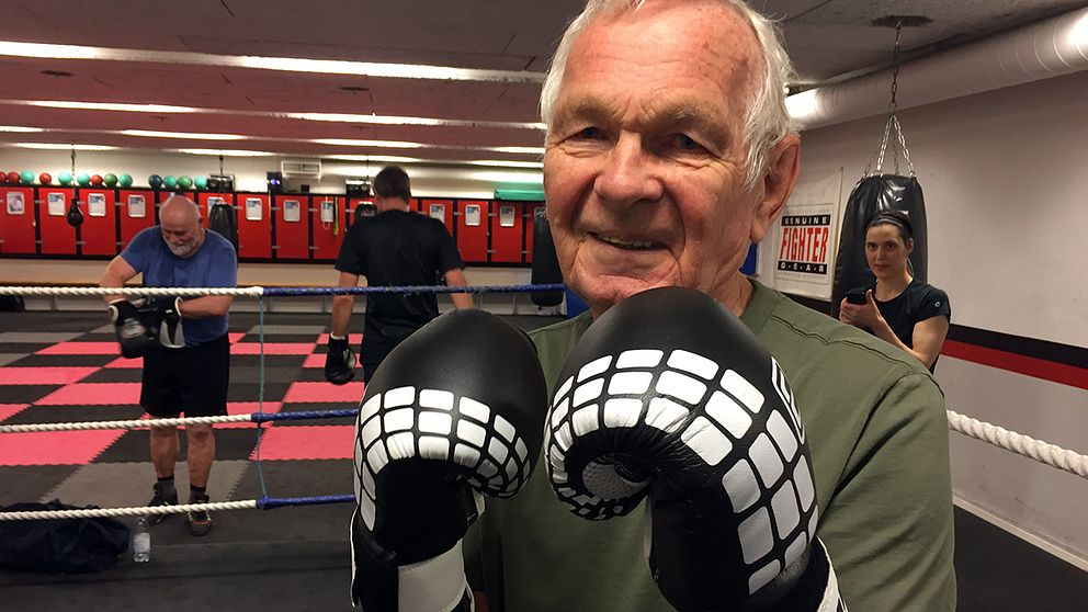 Jan-Åke, 78 år, började träna på äldre dar