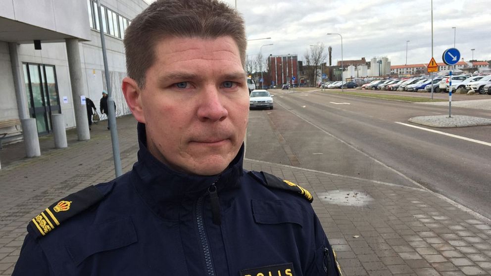 Martin Pettersson, gruppchef på trafikpolisen i Kalmar