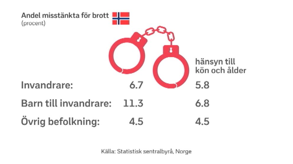 Norske partier er enige: Retten til å etterforske sammenhengen mellom innvandring og kriminalitet