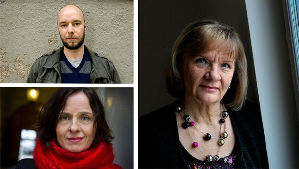 Sven Olov Karlsson, Susanna Alakoski och Aino Trosell – den nya tidens arbetarförfattare, enligt litteraturkritiker Ulrika Milles.