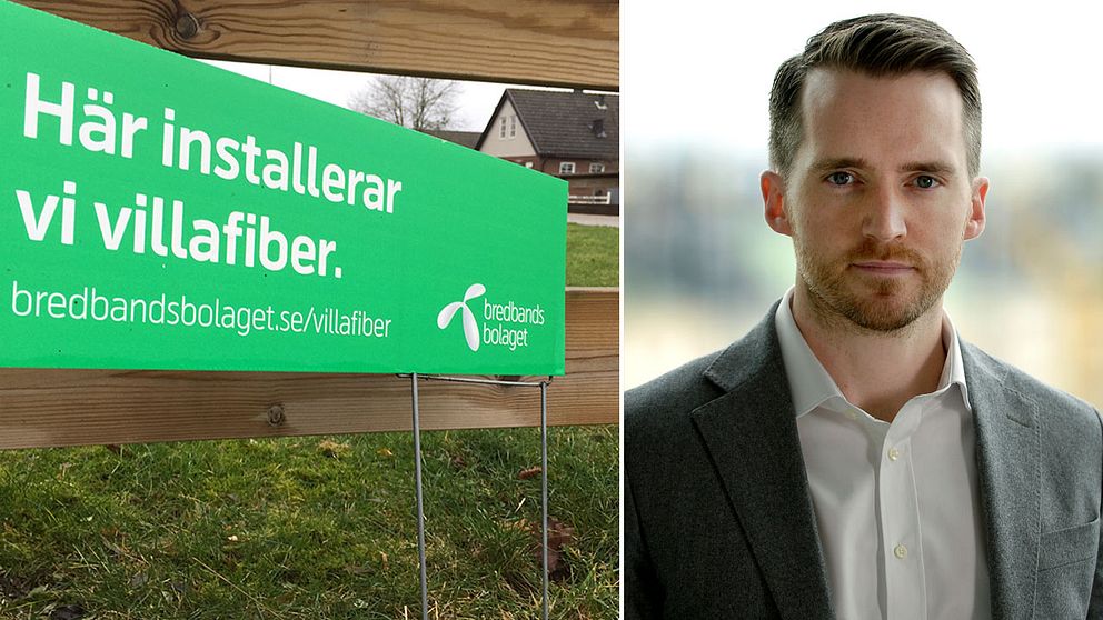 Aron Samuelsson, presschef på Telenor Sverige som äger Bredbandsbolaget säger att lösningen i Väckelsång är tillfällig.