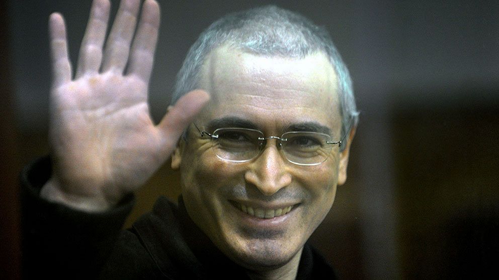 Michail Chodorkovskij fängslades 2003 av ryska myndigheter.