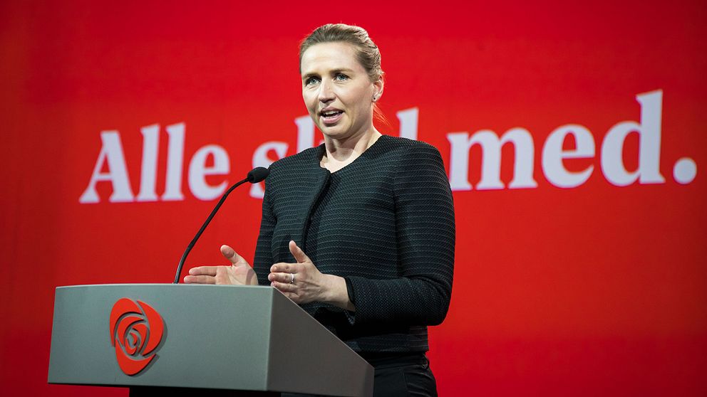 Socialdemokraternas partiledare Mette Frederiksen