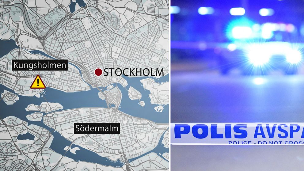 Olyckan inträffade nära Rålambshovsparken, på Kungsholmen i Stockholm