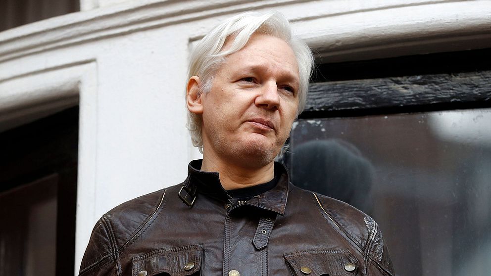 Julian Assange på Ecuadors ambassad