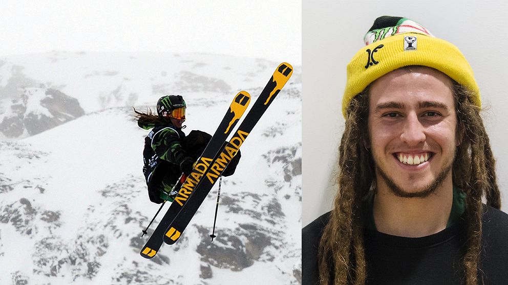 Slopestylestjärnan Henrik Harlaut.