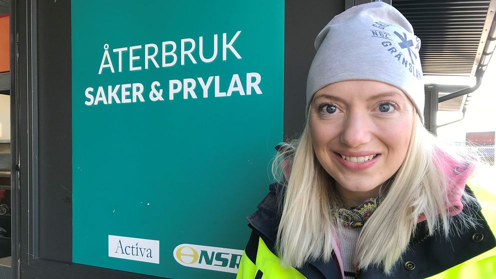 Helena Eriksson är projektledare vid renhållningsföretaget NSR
