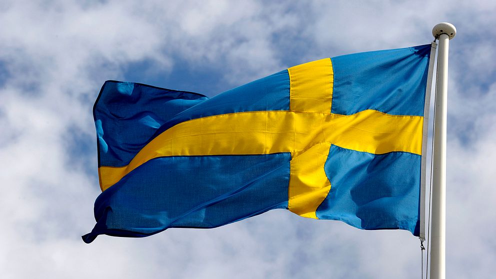 Det svenske flagget.