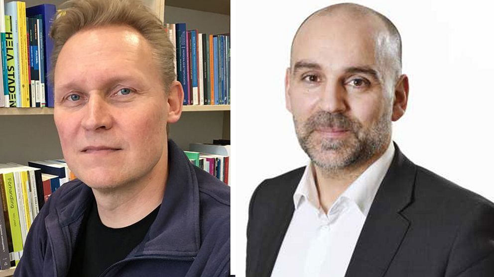 Ola Kronkvist, chef på polisutbildningen i Växjö och Stefan Wehlin, gruppchef HR kompetens inom polismyndigheten är oeniga om antagningskravens svårighetsgrad.