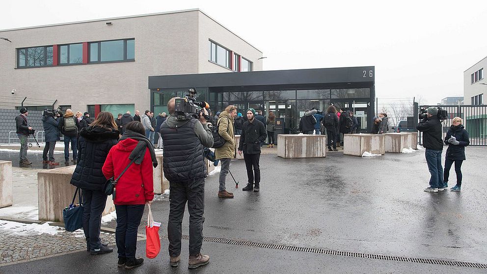Det var stor uppmärksamhet för rättegången i Dresden mot Freital-gruppen.