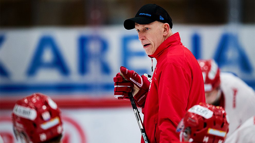 Timrås tränare Fredrik Andersson.