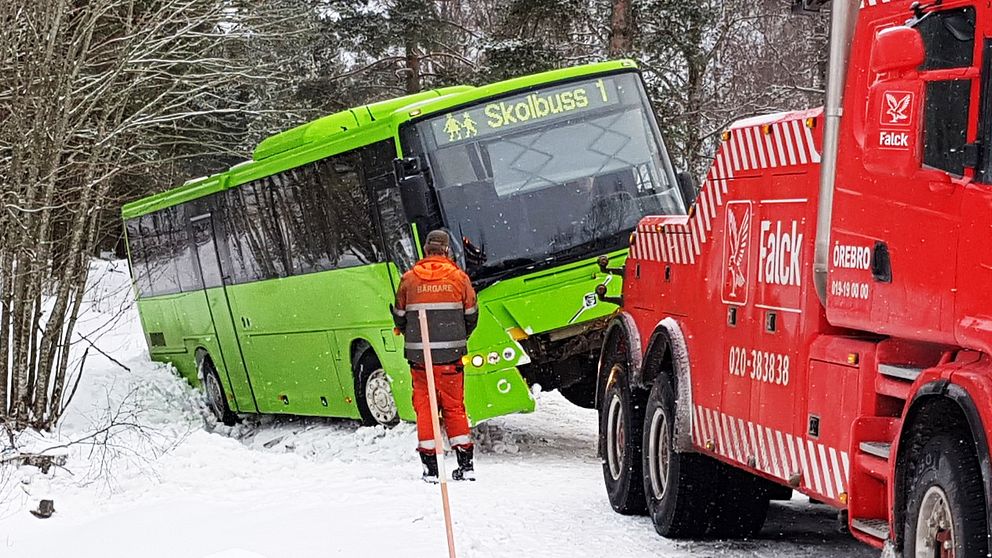 Larmet om olyckan nådde SOS några minuter efter klockan åtta på fredagsmorgonen