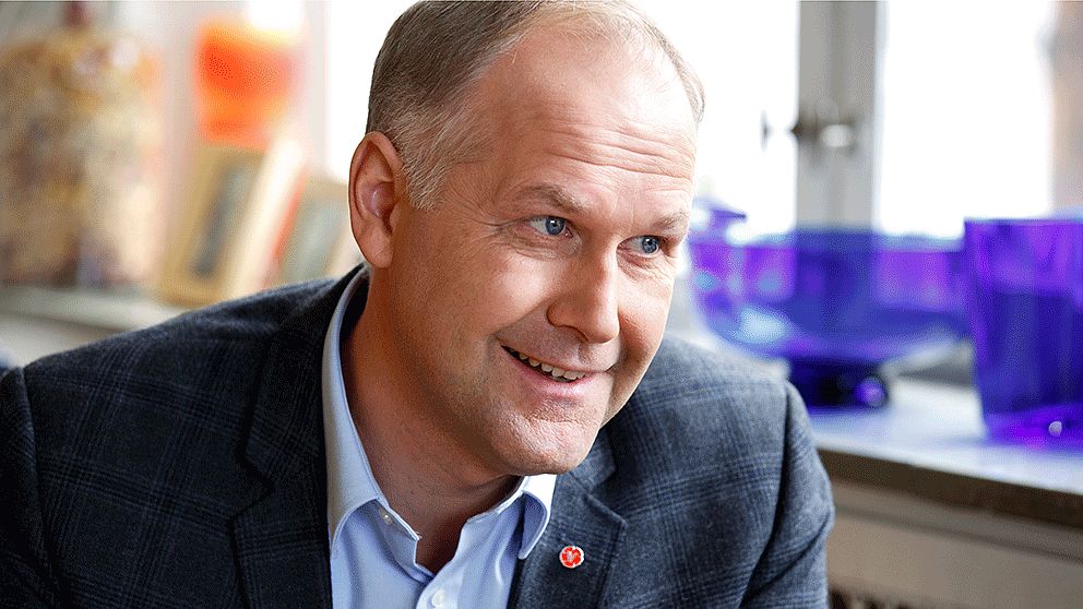 Jonas Sjöstedt i Nyfiken på partiledaren.