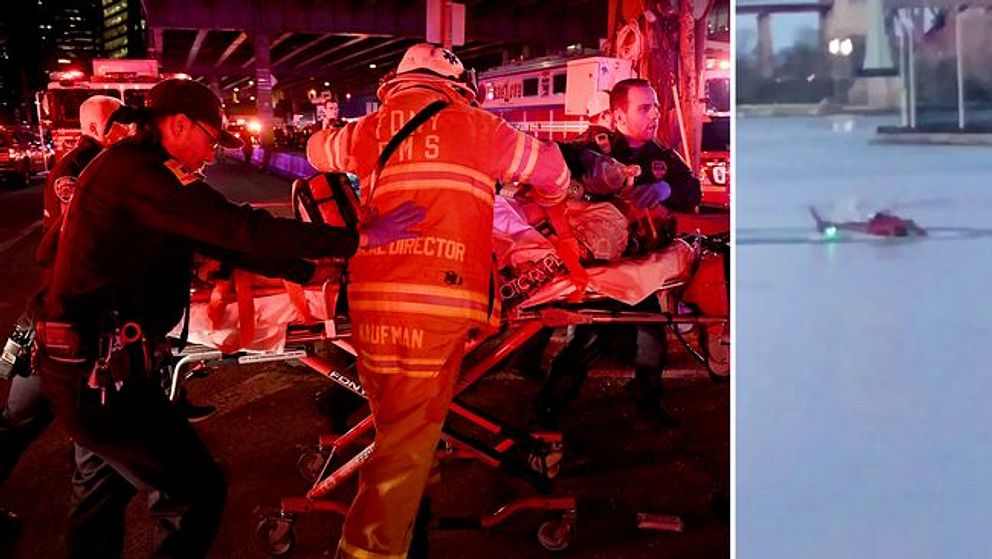 Fem döda i helikopterolycka i New York