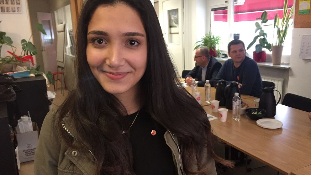 20-åriga Alice Bitar kandiderar till kommunfullmäktige i höst.