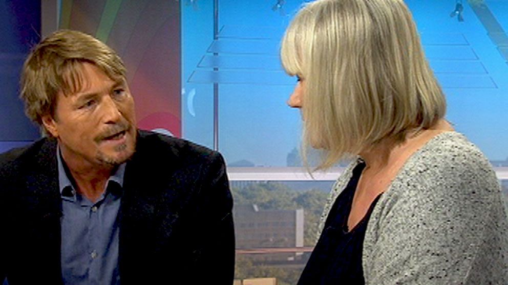 Tomas Bodström och Anna-Lena Lodenius möttes i en osande debatt om Alice Babs-dokumentären.