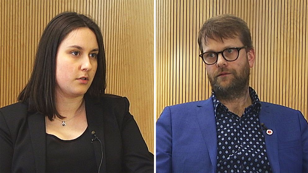 Sara Gunnarsson och Kenneth Johannesson debatterar lärarbristen