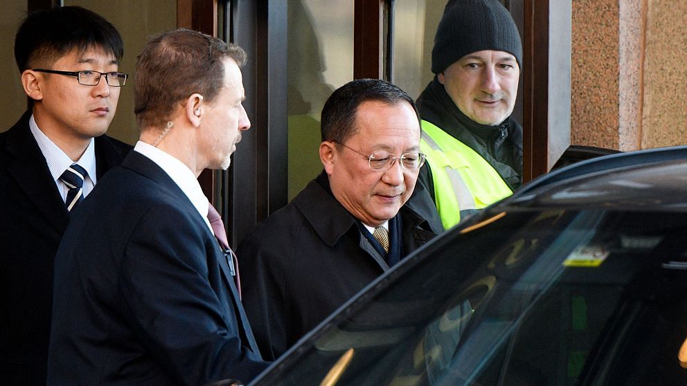 Stefan Löfven träffade Nordkoreas utrikesminister