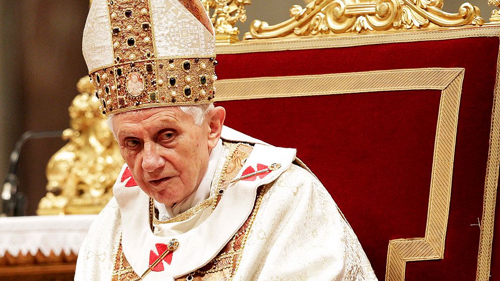 Den tidigare påven Benedictus XVI.