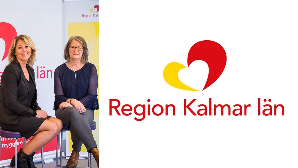 Regiondirektör Helena Nilsson och landstingsdirektör Ingeborg Eriksson, Region Kalmar län